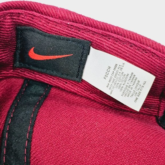 Vintage RARE Nike Baseball Cap Style F0CCH Dad Cap Baseball Player OSFA - Picture 8 of 8